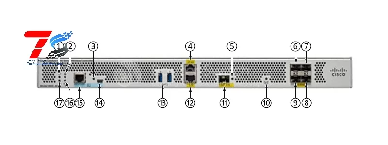 Cisco C9800-40-K9 Front Panel