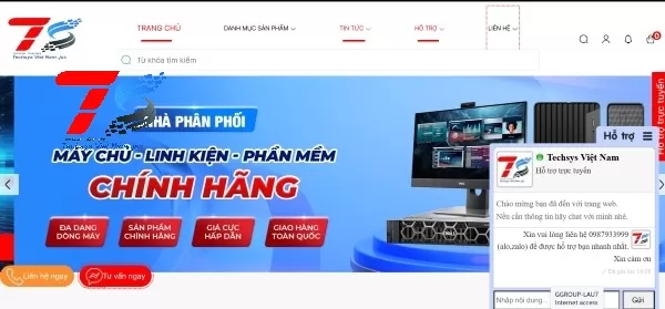 Techsys Việt Nam - Đơn vị chuyên cung cấp các sản phẩm công nghệ hàng đầu 