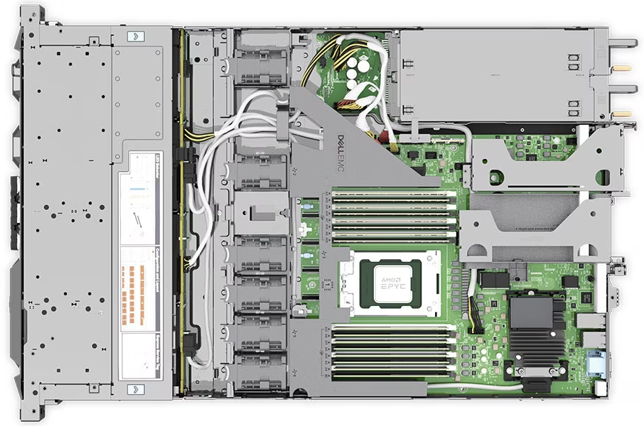 Máy chủ Dell PowerEdge R6515 Server (RACK 1U 4x3.5