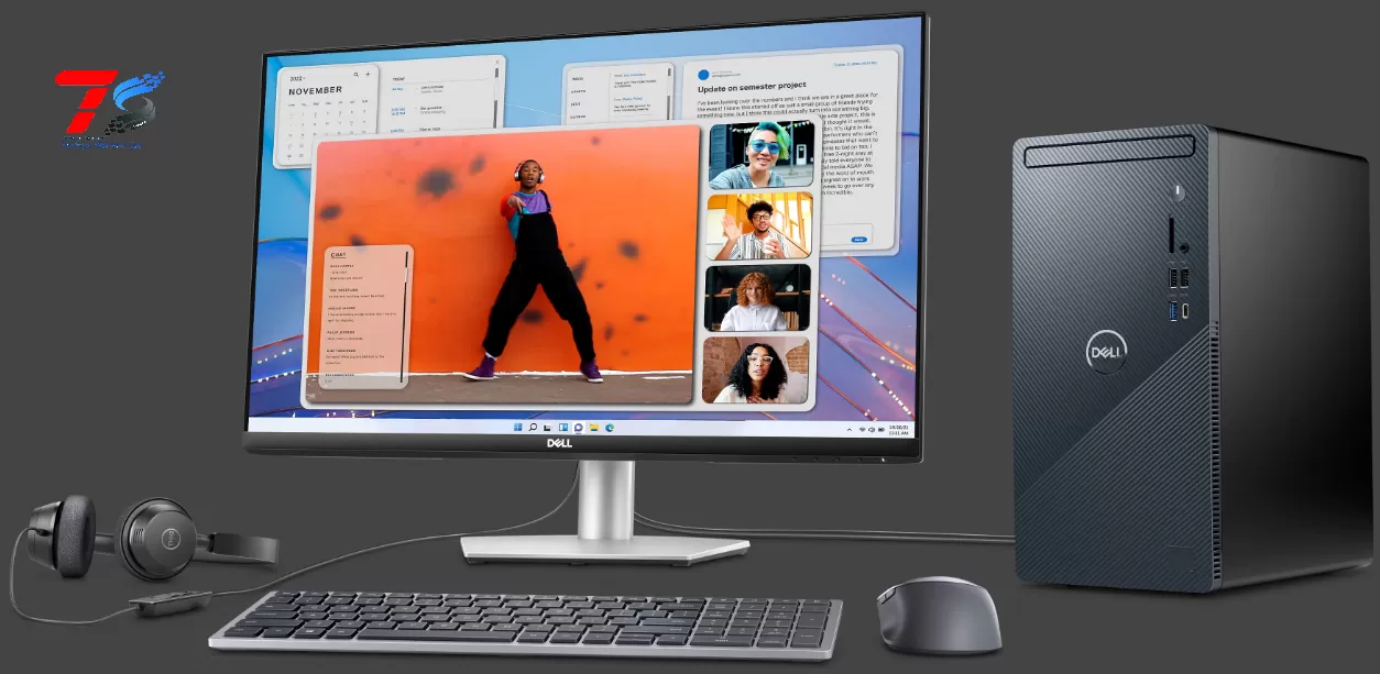 Máy tính để bàn Dell Inspiron Desktop 3020MT - MTI71028W1-16G-512G+1T - i7-13700/16G/SSD512+ 1TB/VGA 8G/W11SL/1Y