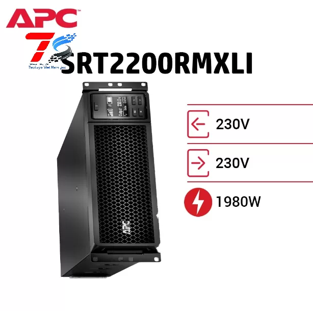 Bộ Lưu Điện Online APC Smart-UPS SRT2200RMXLI (2200VA/1980W)