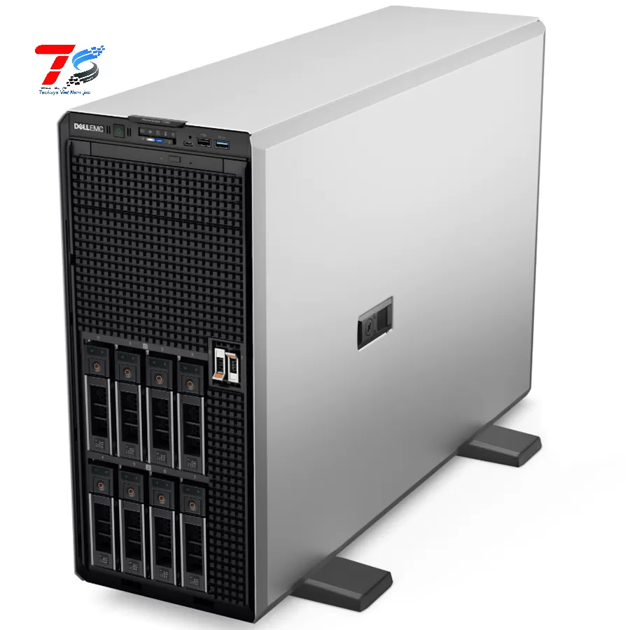Máy chủ Dell T550 8x3.5 - 2x Xeon Silver 4310/2x16GB/2x2TB NLSAS 3.5 Hot-plug/H755/HP 1400W PSU/No OS/3Y