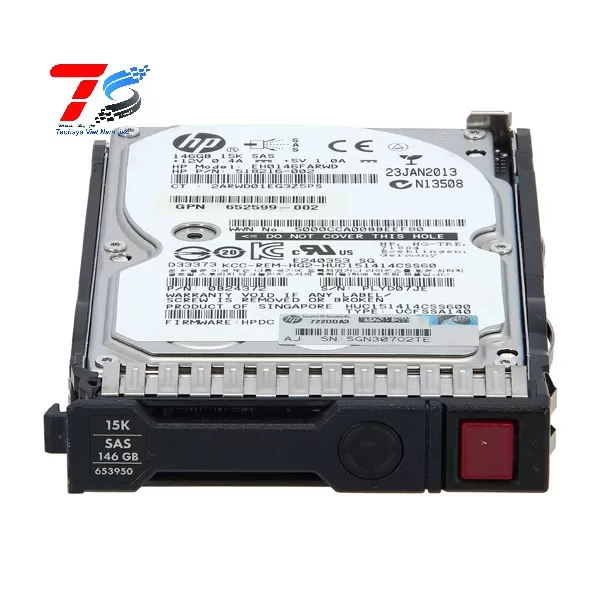 HDD HP G8 G9 146GB 6G 15K 2.5 SAS - 652605-B21