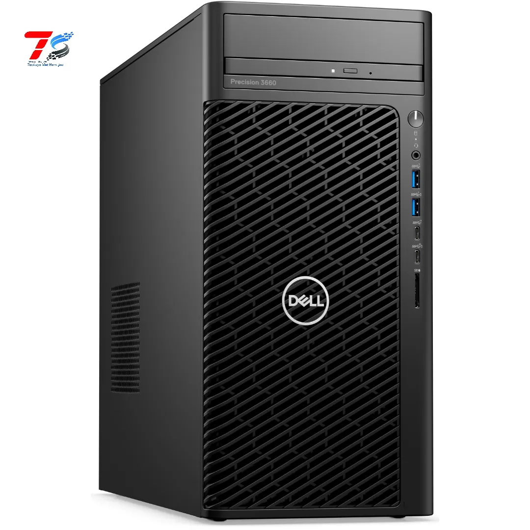 Máy tính trạm Dell Precision 3660 Tower - 71010147  (i7-12700/16GB/1TB HDD + 256GB SSD/Intel UHD/Ubuntu/3Y)