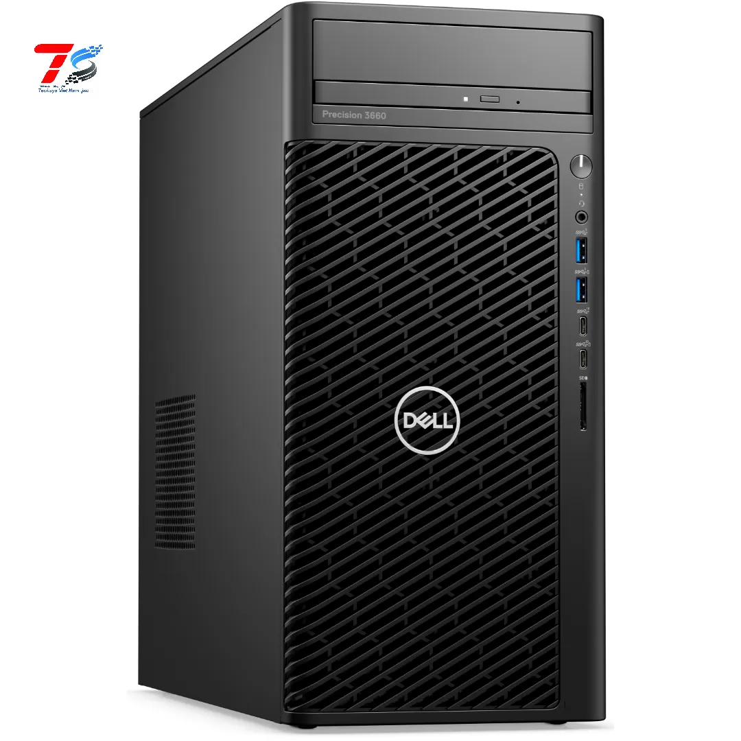 Máy tính trạm Dell Precision 3660 Tower - 71031731 -i913900/16G/256G+1T/Ubuntu/3Y(500W)