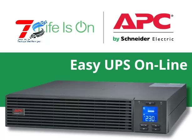 Bộ lưu điện APC Easy Online SRV3KRIRK-E (3KVA/2.7KW) (with Rail Kit)