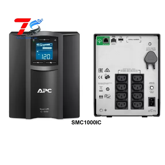 Bộ lưu điện APC Smart SMC1000IC (1000VA/ 600W)