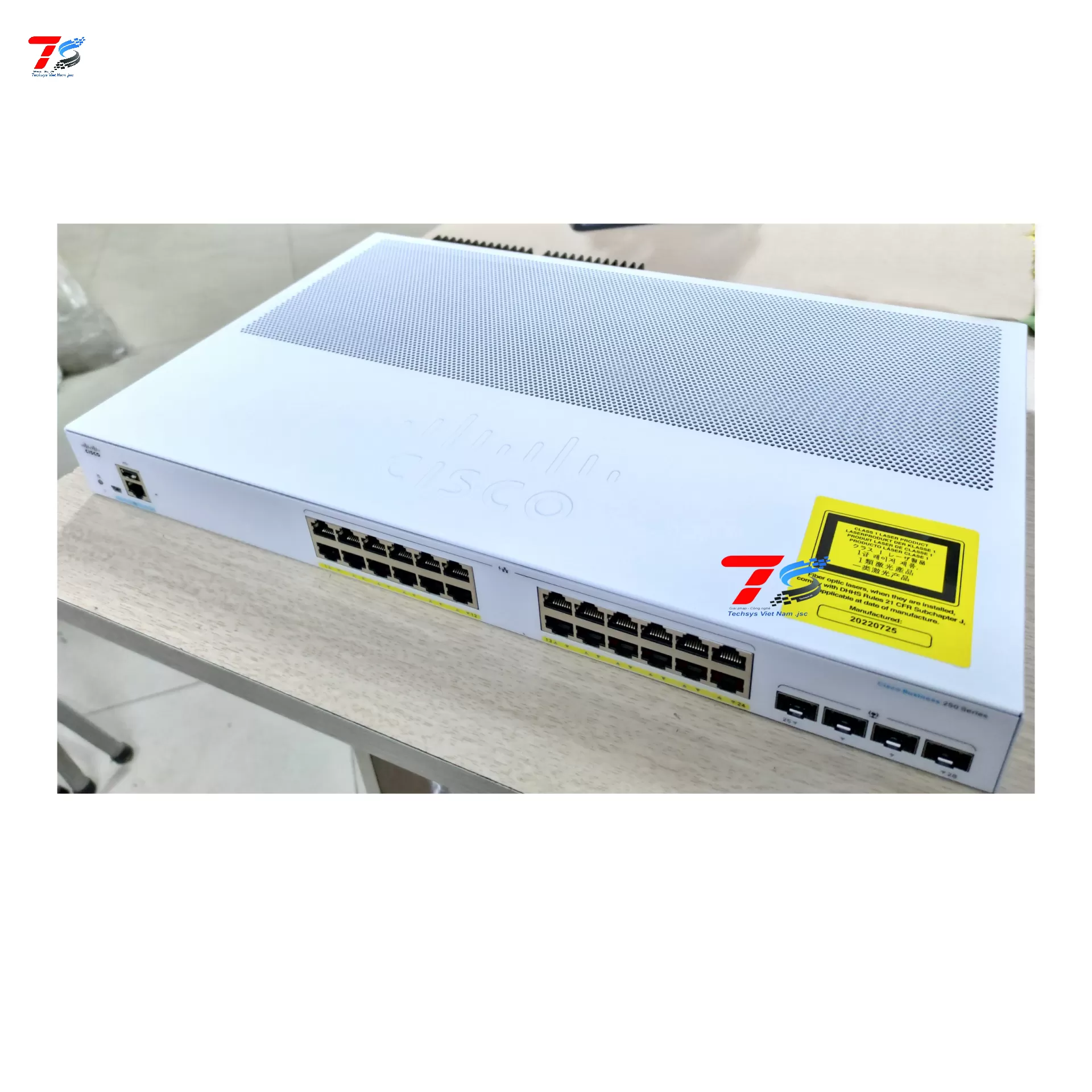 Thiết bị chuyển mạch Switch Cisco CBS250-24P-4G-EU