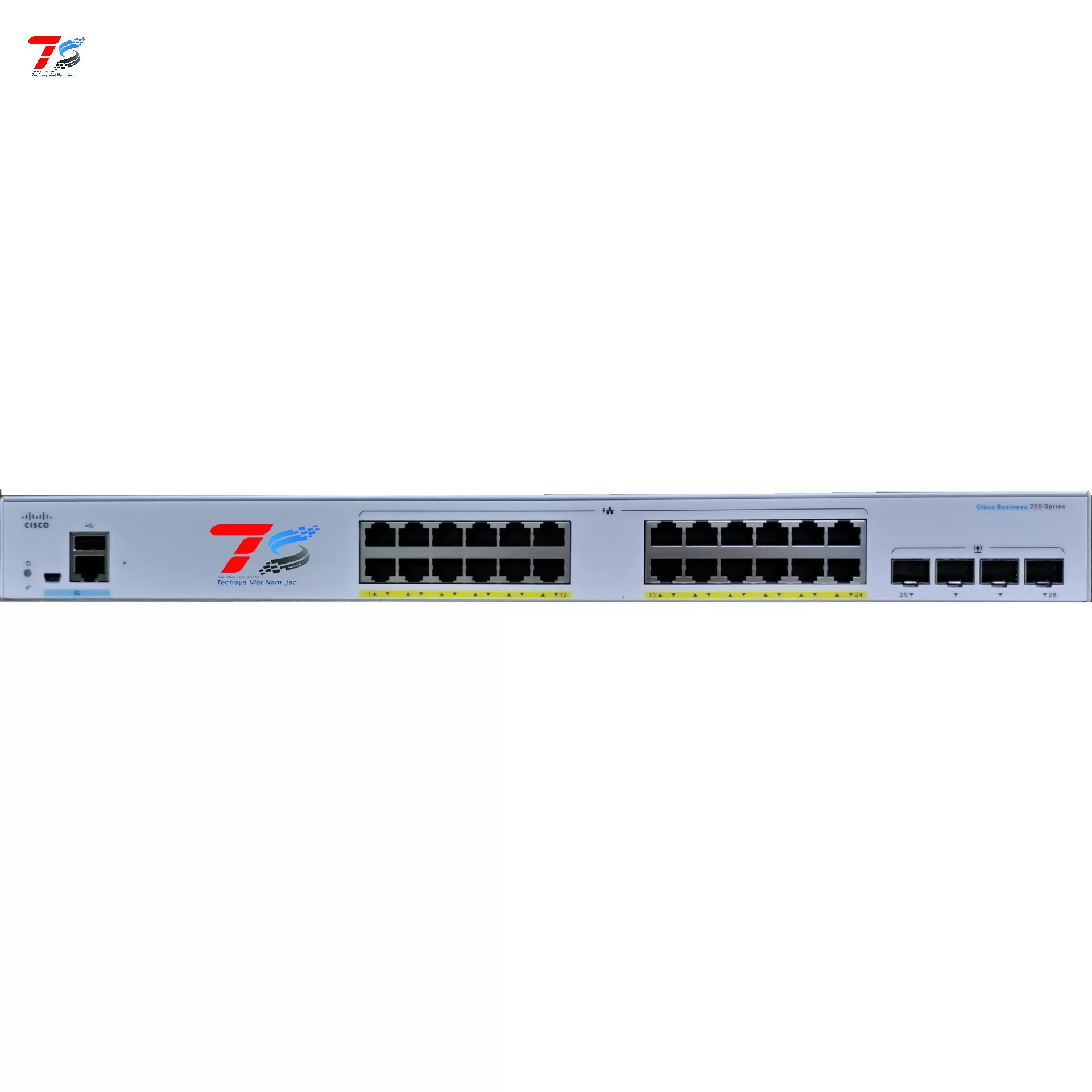 Thiết bị chuyển mạch Switch Cisco CBS250-24P-4G-EU