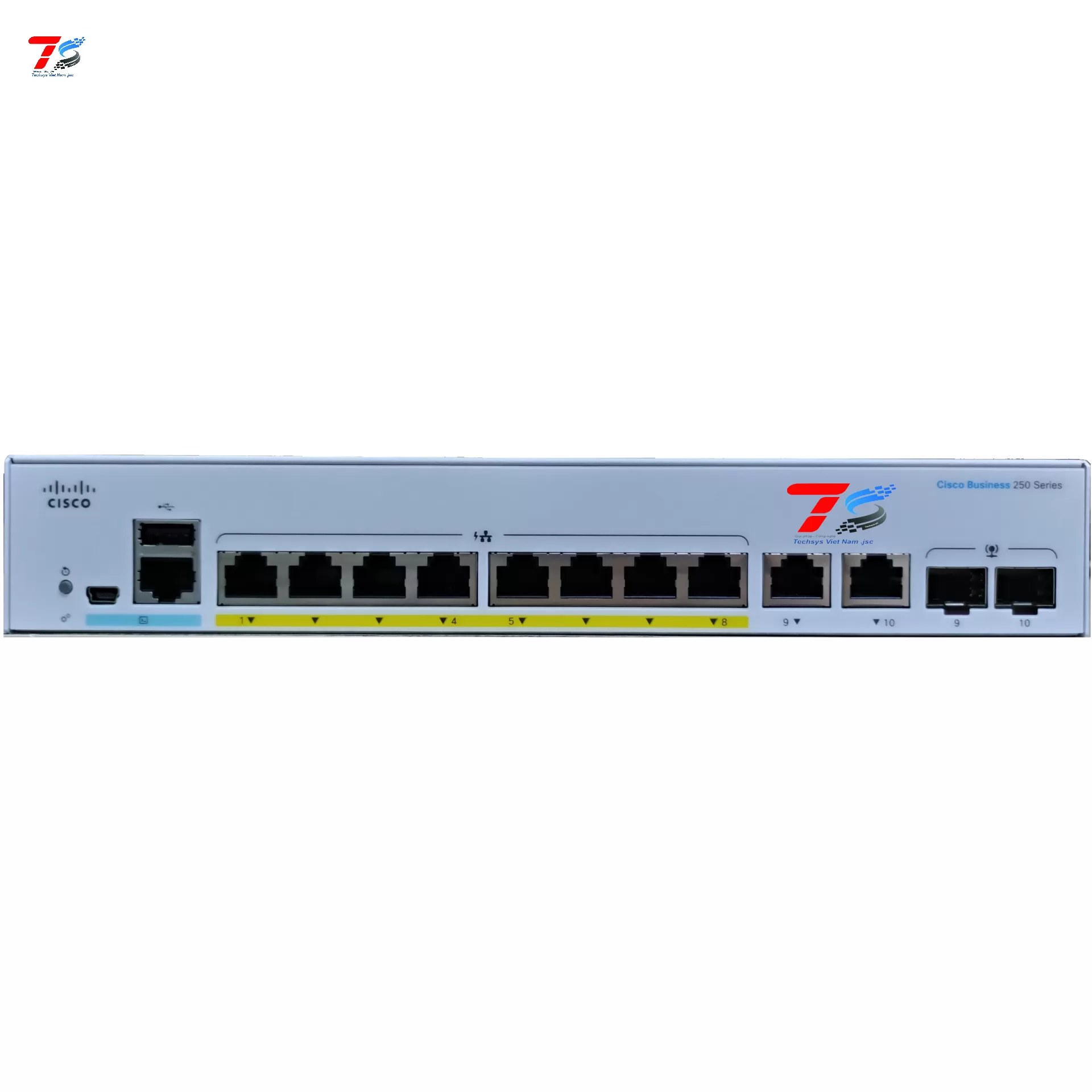 Thiết bị chuyển mạch Switch Cisco CBS250-8P-E-2G-EU