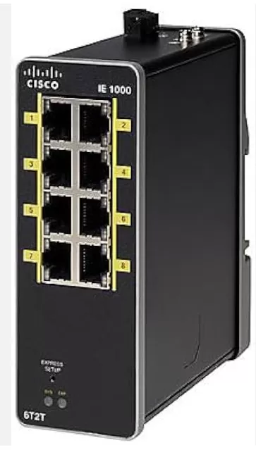 Thiết bị chuyển mạch Cisco IE-1000-6T2T-LM