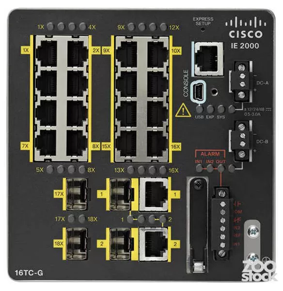 Thiết bị chuyển mạch Cisco IE-2000-16TC-G-X